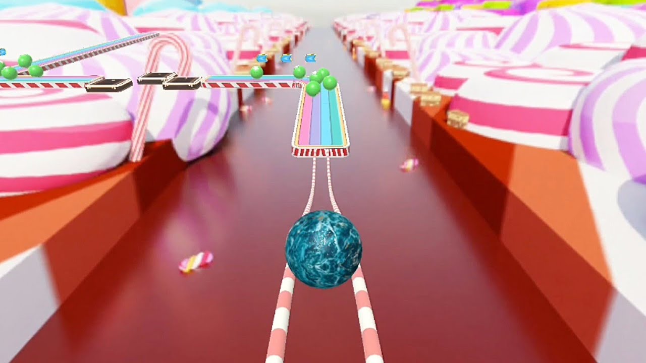 Racing Ball Rolling Adventure 🌈 Landscape Gameplay Android iOS 💥 Nafxitrix Gaming Game 1