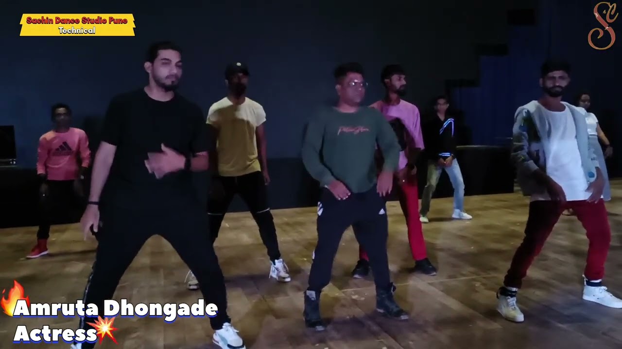 SDA Team Technical With Actors | Amruta Dhongade , Nitish Chavan , Shweta Kharat | SachinDanceStudio
