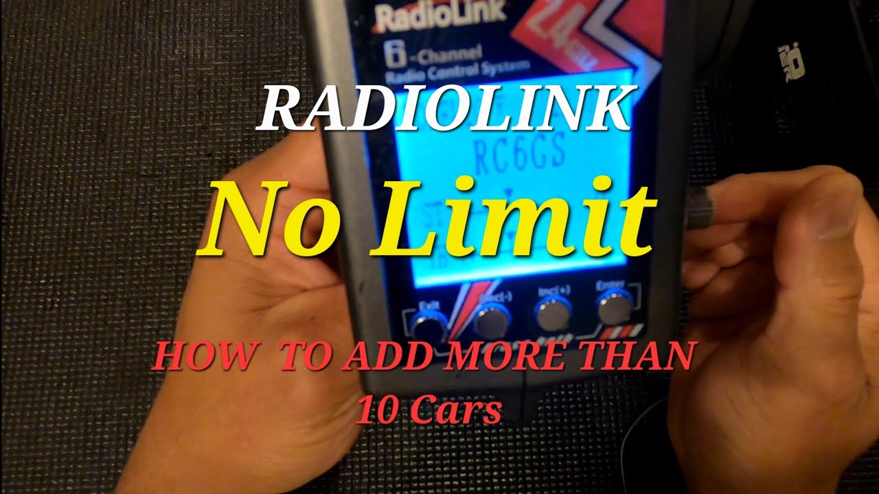 More than 10 Cars on this Remote? || Radiolink RC6GS v2 & RC4GS v2