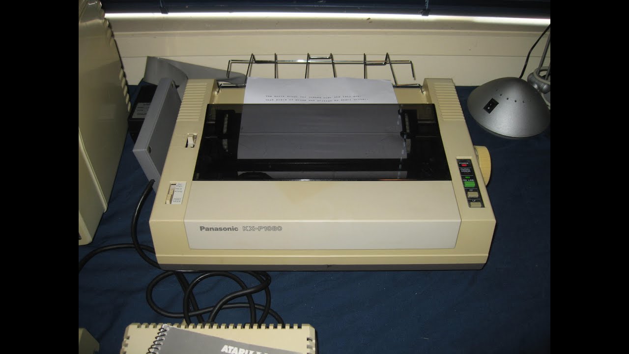 Dot Matrix Printers (as seen in Terry Stewart's computer collection)