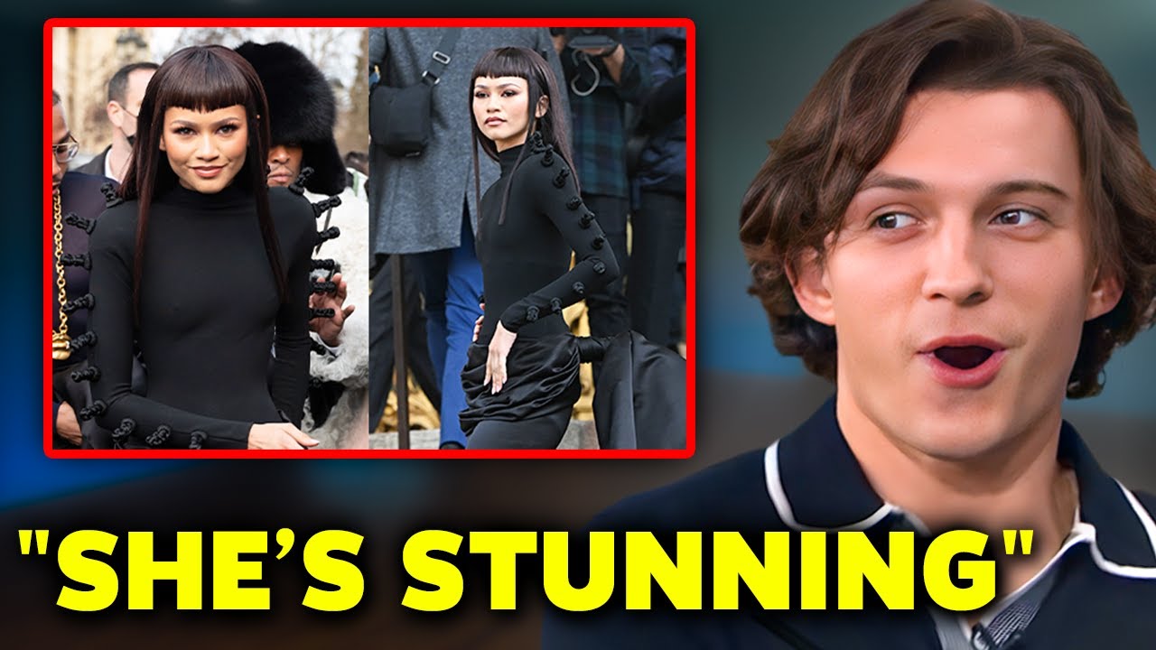 Tom Holland Reacts To Zendaya's New Stunning Runway Images