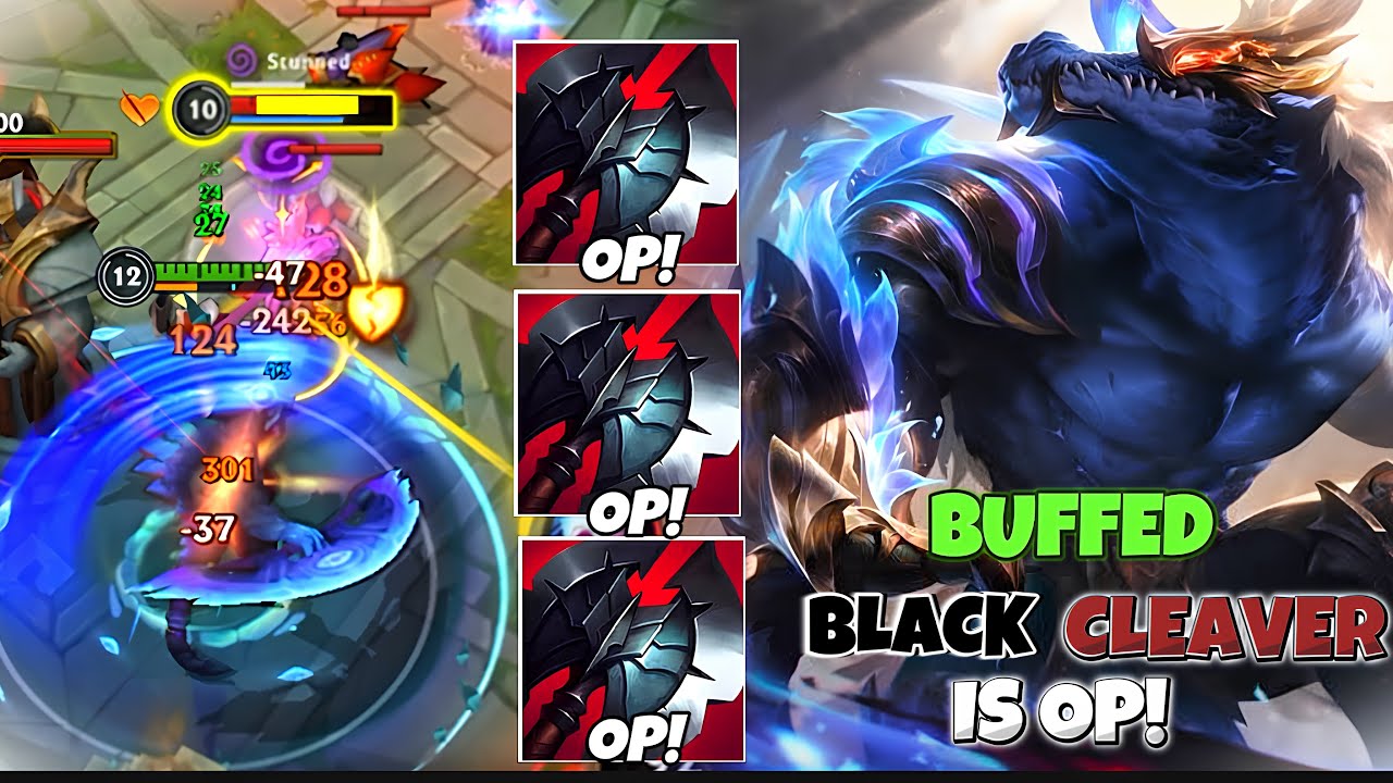 RENEKTON IS BROKEN WITH BUFFED BLACK CLEAVER IN PATCH 5.3! WILD RIFT (RUNES & BUILD)