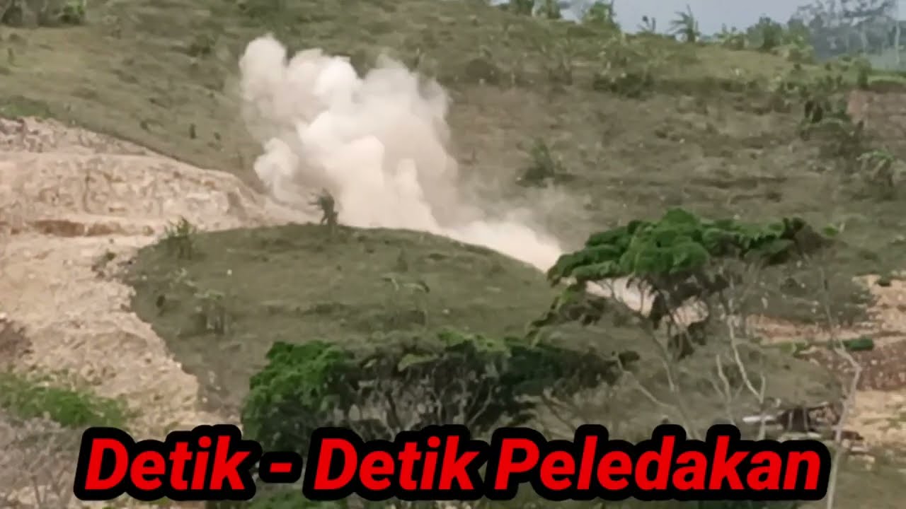 Menegangkan,,!! Detik-detik Peledakan Bukit Berbatu, Pembangunan JLS