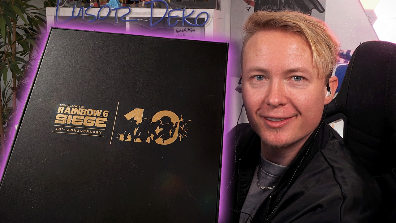 FETTE Rainbow SIx SIege GESCHENK-BOX von Ubisoft!