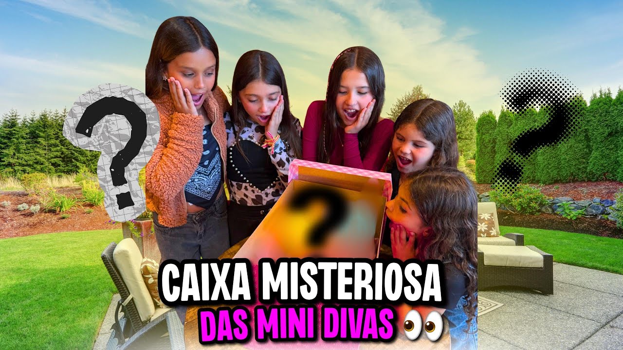 CAIXA MISTERIOSA MINI DIVAS - MEU ANJO 