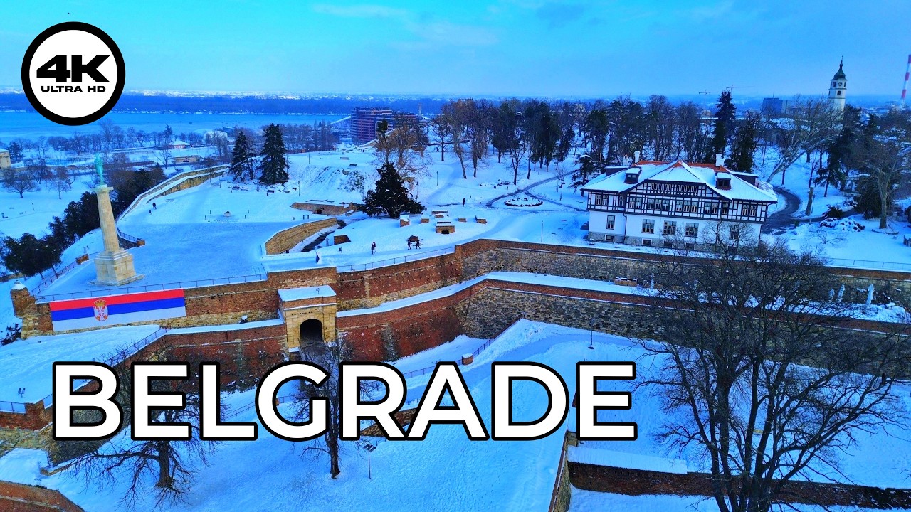 Captivating Winter Magic in Belgrade | 🇷🇸