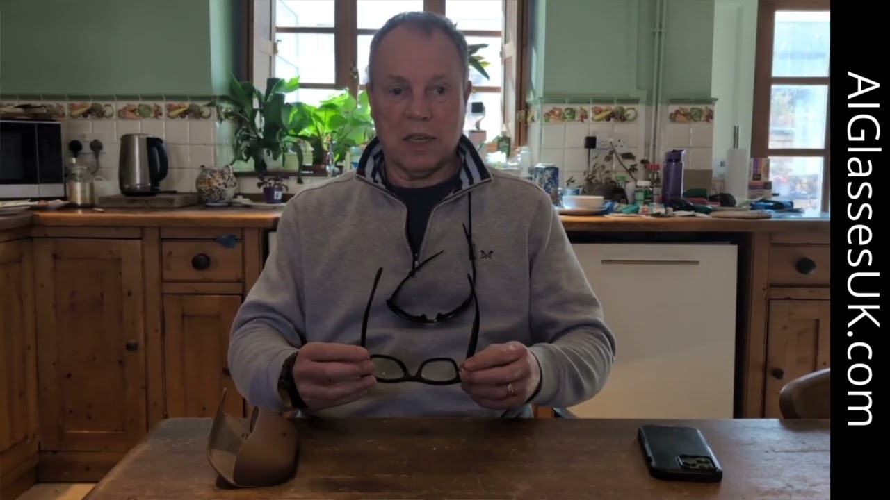 Meta Ray Ban AI Glasses for blind and sight-impaired people in the UK - March 2025
