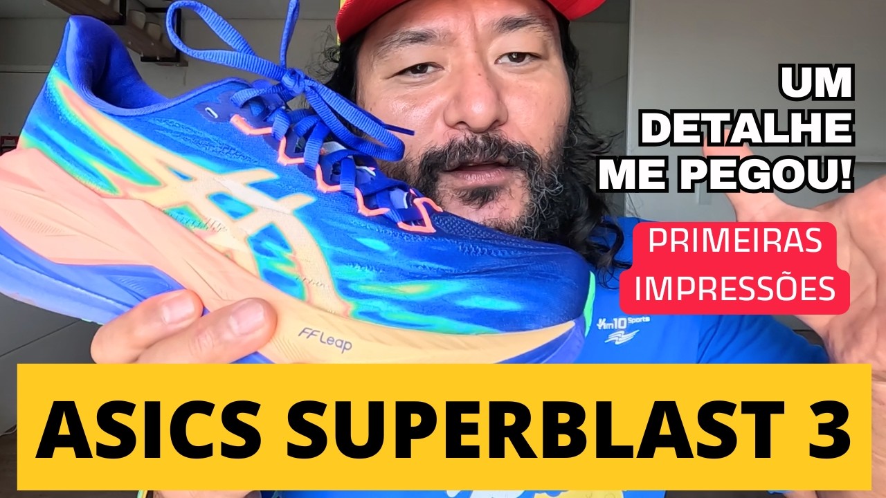 Corri com o ASICS Superblast 3