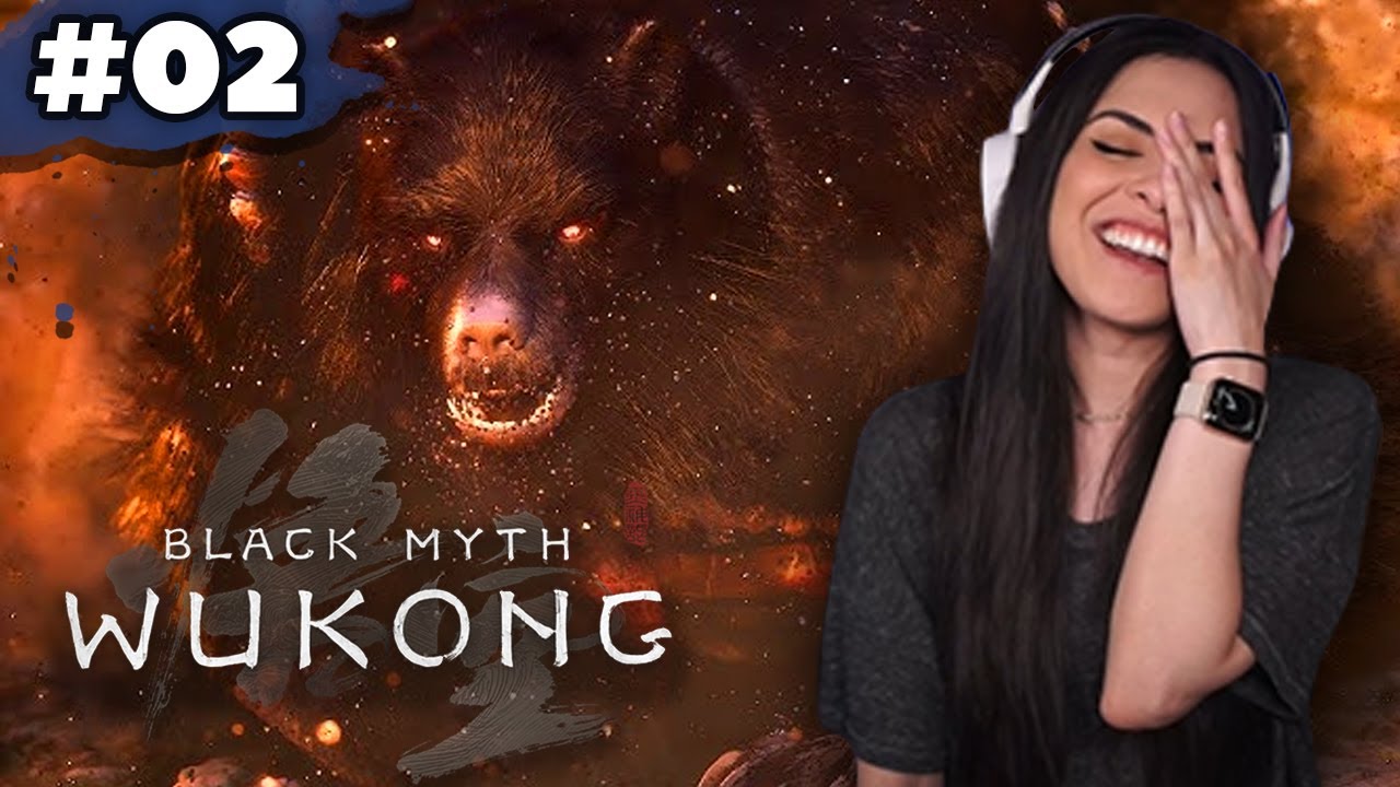 THE CUTEST BOSS IN WUKONG | Black Myth: Wukong - Part 2 | Black Bear Guai Boss (Full Playthrough)