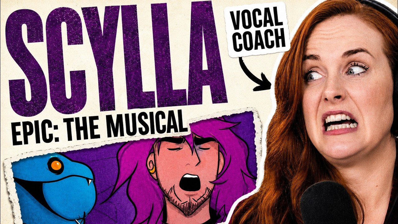 EPIC: The Musical - Scylla | Когда греческая мифология встречает мюзикл! | Анализ вокального коуча