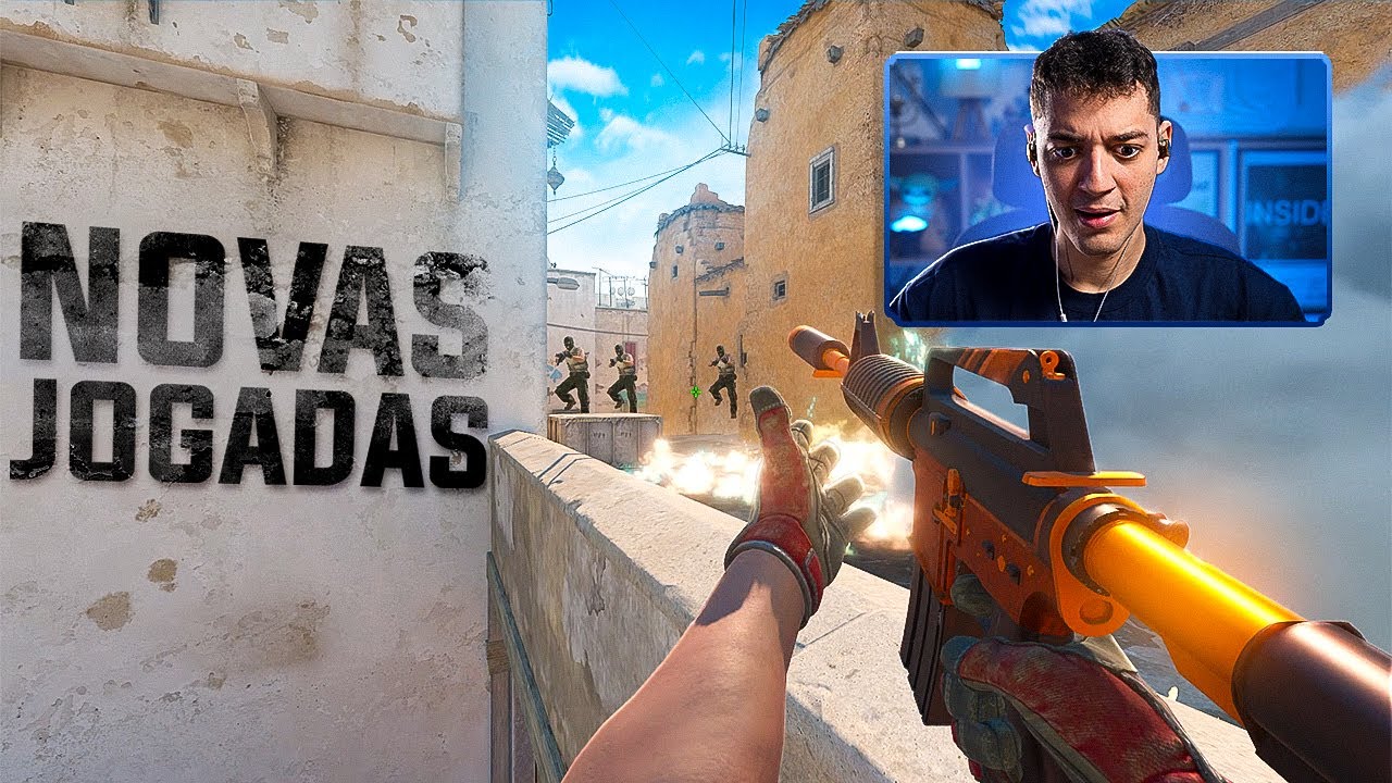 eu não sabia que mudaria tanto... Testei a NOVA DUST 2 e mostrei TODAS as NOVAS JOGADAS