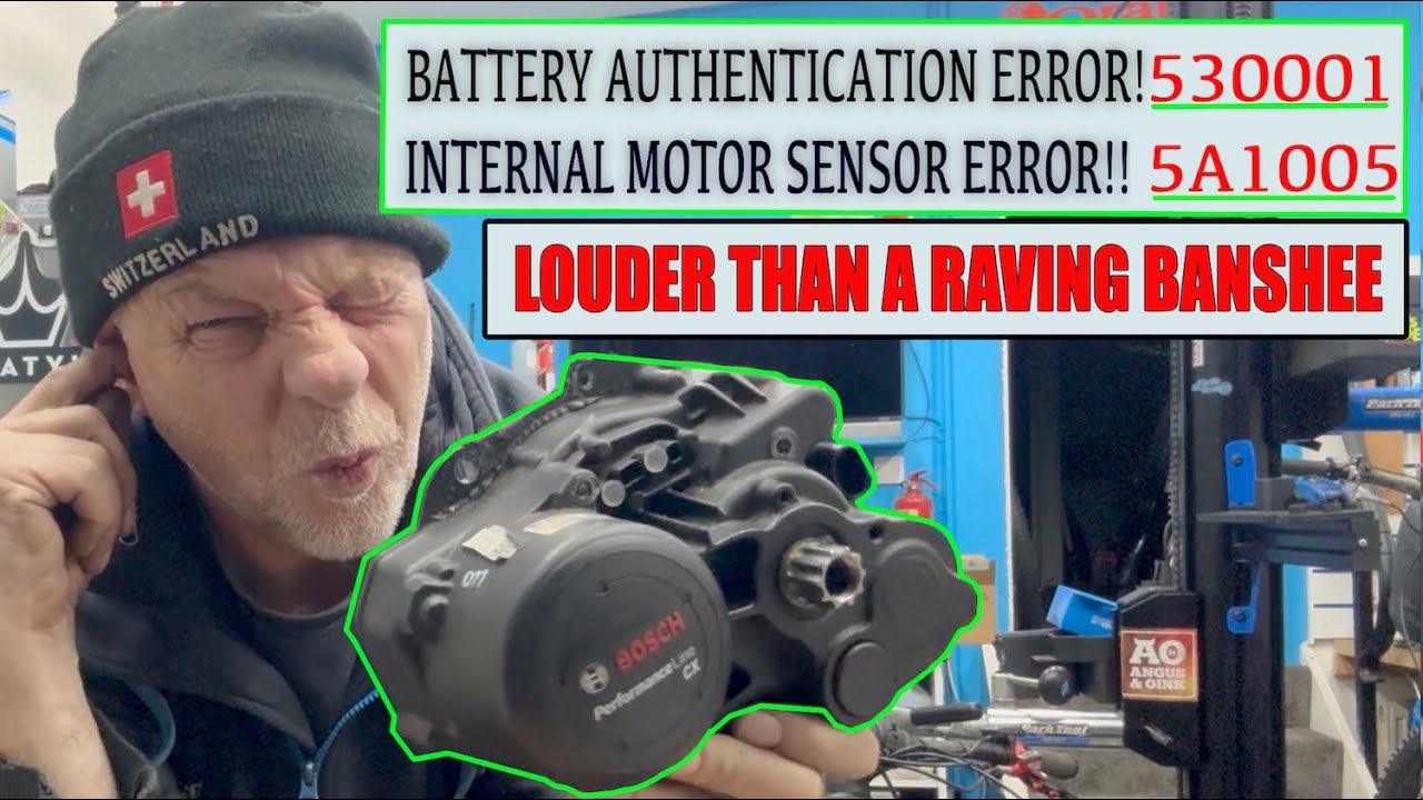 HOW TO, Diagnose a noisy Bosch ebike with faults, you name it we have it.