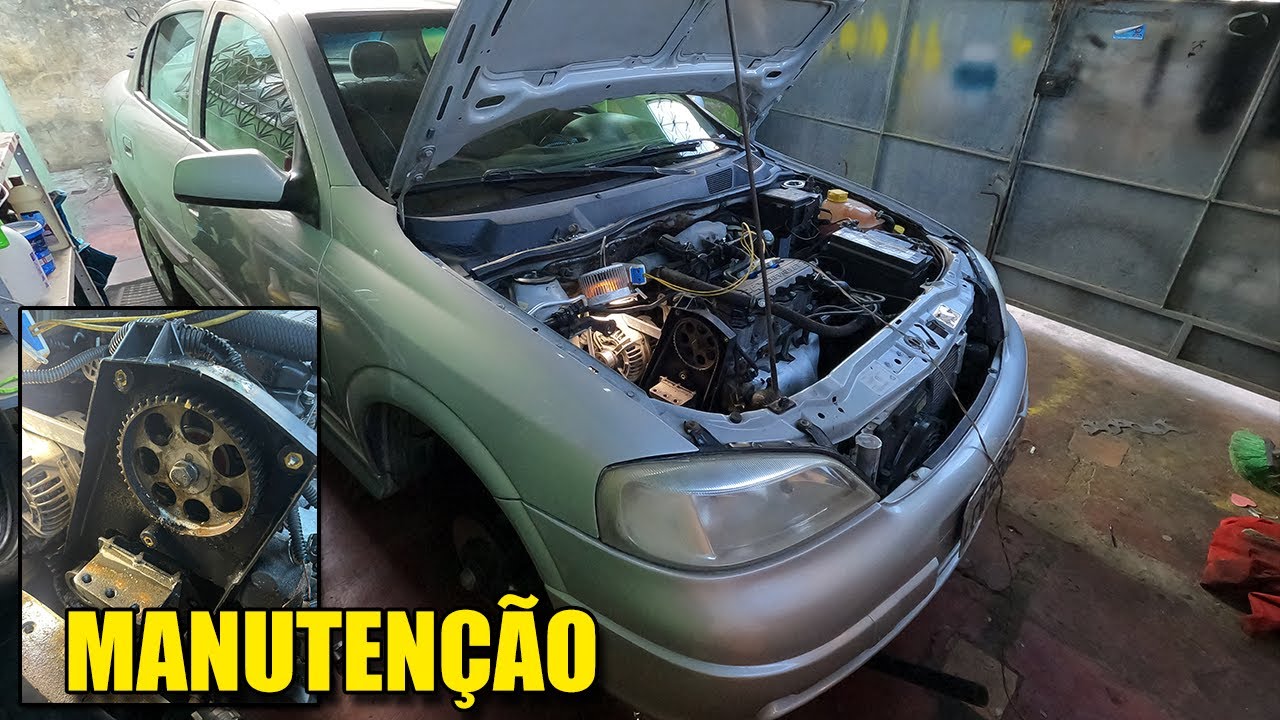 TROCA DA CORREIA DENTADA E VÁLVULA TERMOSTÁTICA DO MEU ASTRA GLS 2.0 8V