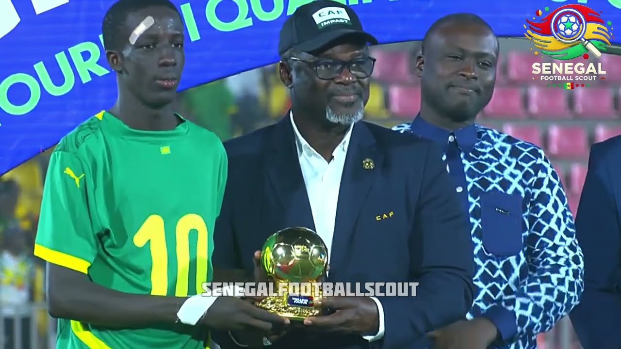 Comissaire Faye ( Senegal U17 ) VS Mali | Final WAFU-A U17 | Best player and goalscorer