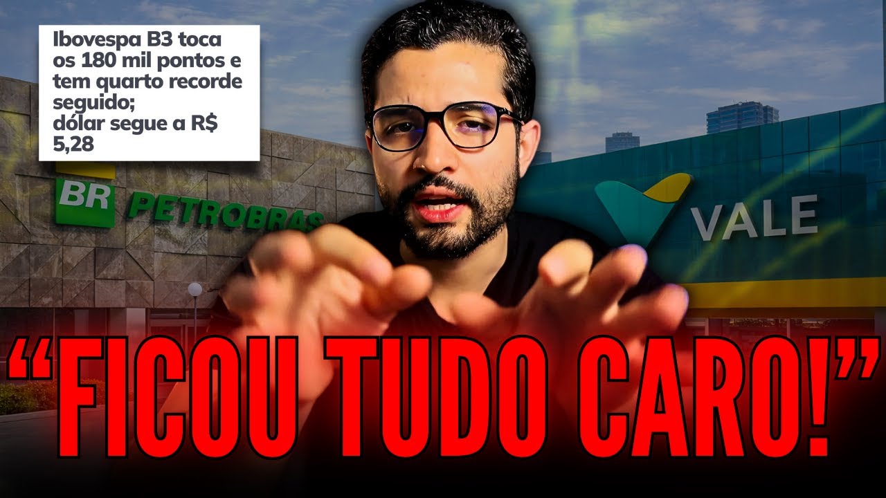 O ESTRANGEIRO ENLOUQUECEU NA BOLSA? AINDA EXISTEM AÇÕES BARATAS PARA INVESTIR? LISTEI ESTAS 7...