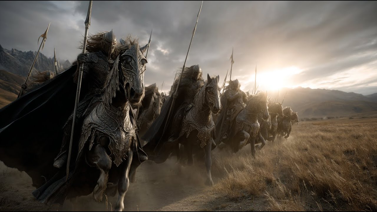 Valar Veil - Rohirrim's Thunder Ride | LOTR Epic Cinematic Music