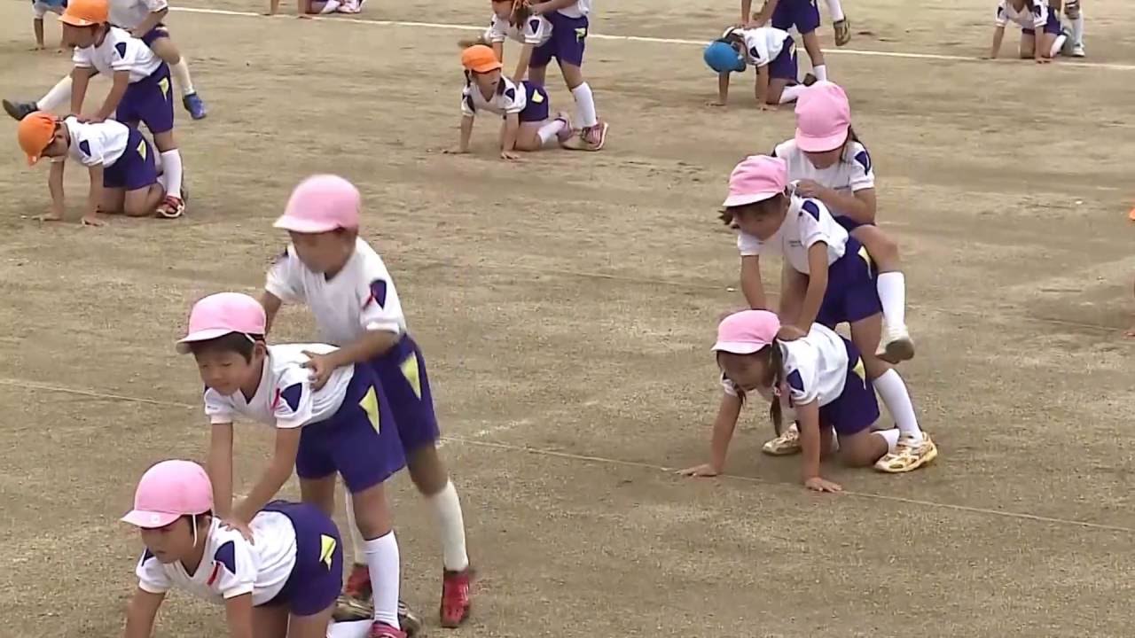 手賀の丘幼稚園　年長　組体操
