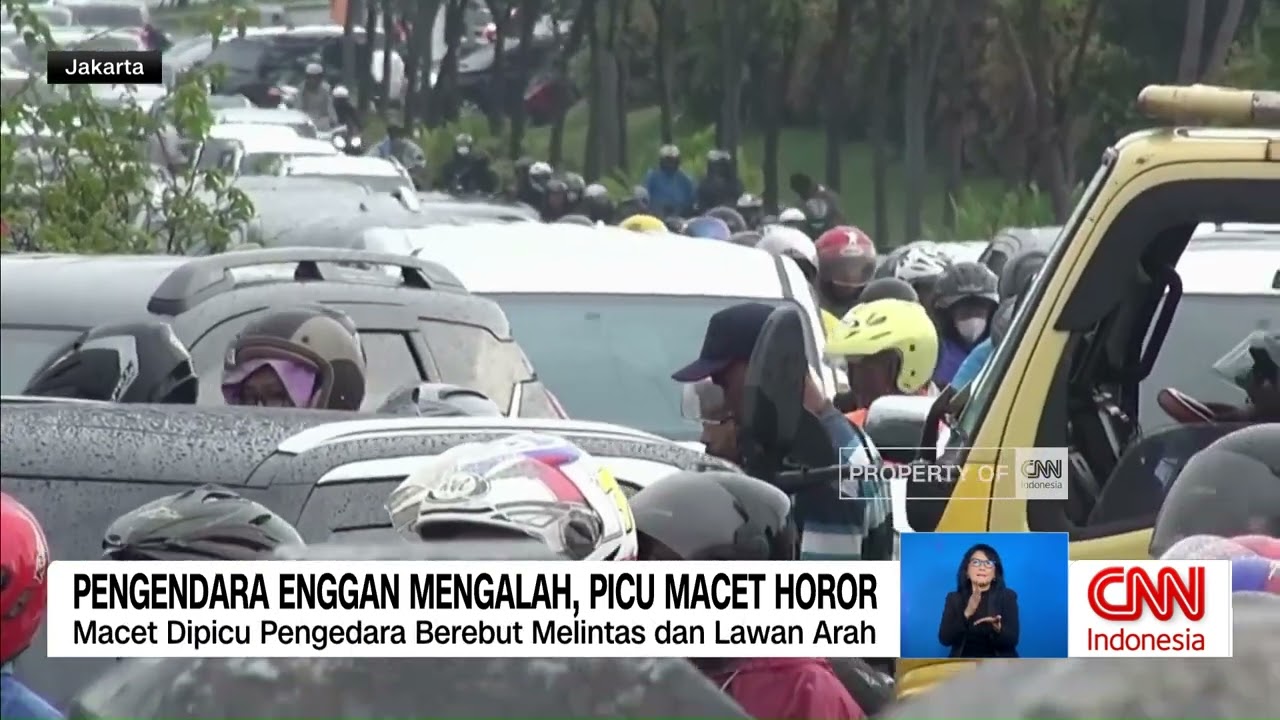 Pengendara Enggan Mengalah, Picu Macet Horor di Jembatan Kanal Timur Jakarta