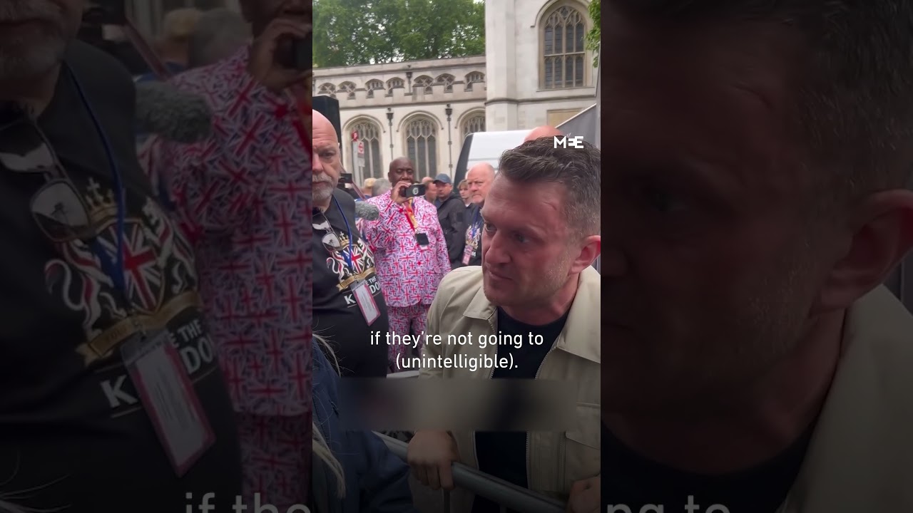 Tommy Robinson sparks outrage with anti-Muslim hate speech at London rally