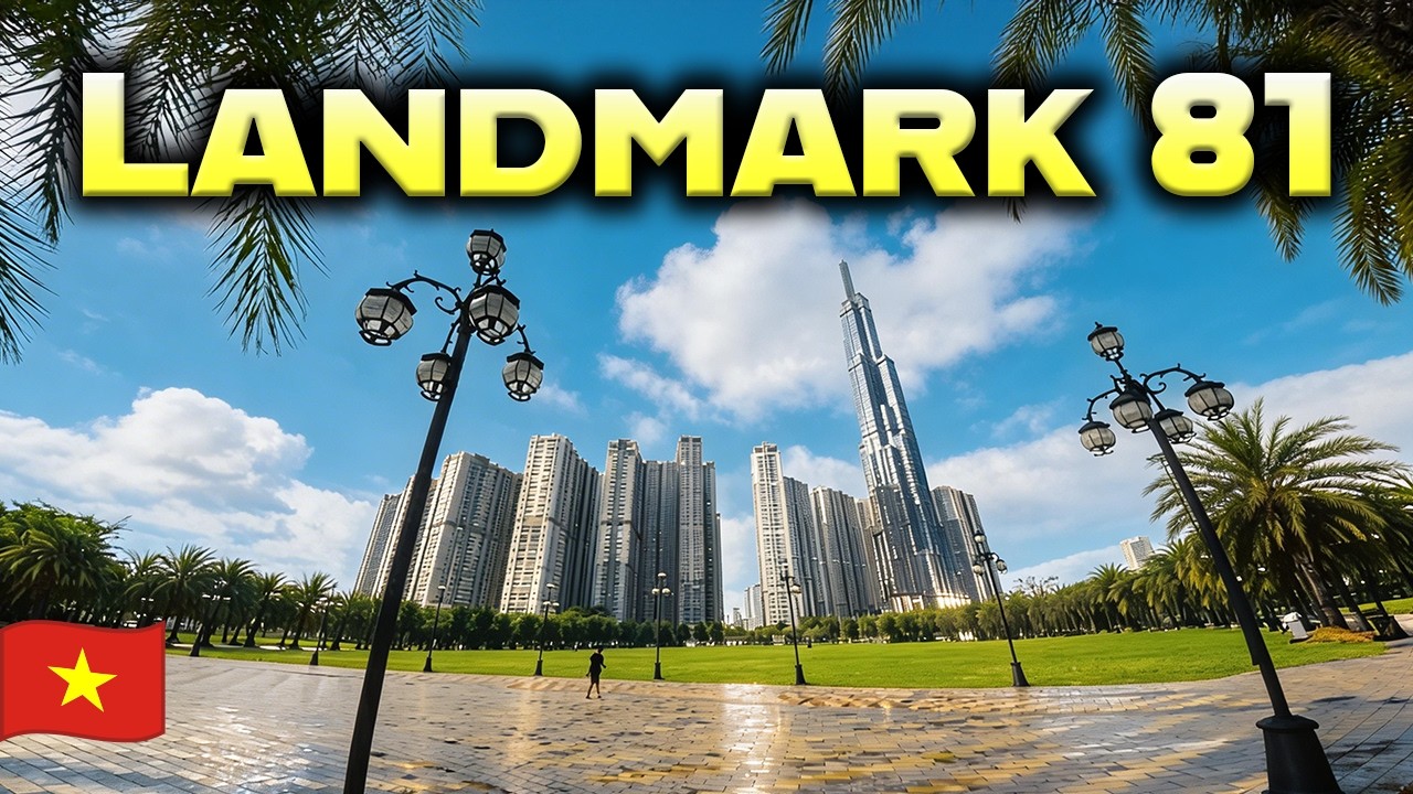Ho Chi Minh City's Landmark 81 - Vietnam’s Tallest Skyscraper & Saigon Skyline 🇻🇳