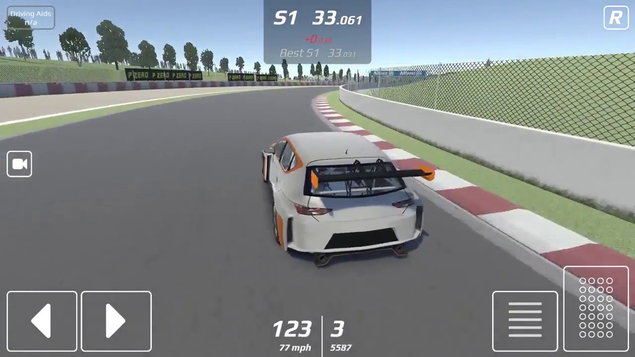 Seat Leon Sport at Montmelo test in Unity 3D (2017)