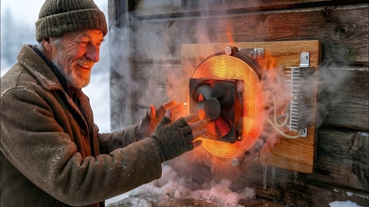 Бесплатное отопление всю зиму😱!! Это нужно каждому дому, но никто этого не делает! Ни газа, ни элек