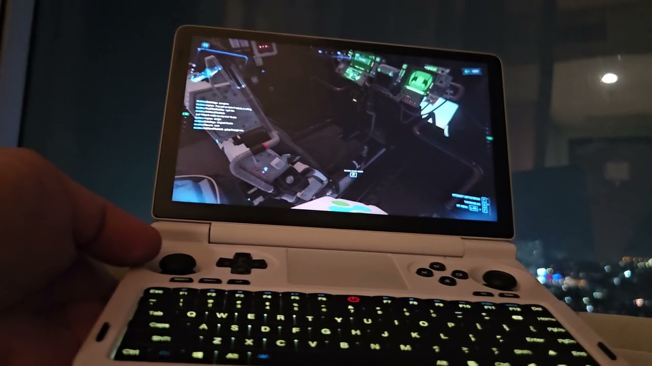 GPD win mini 2025 hx 370 joystick