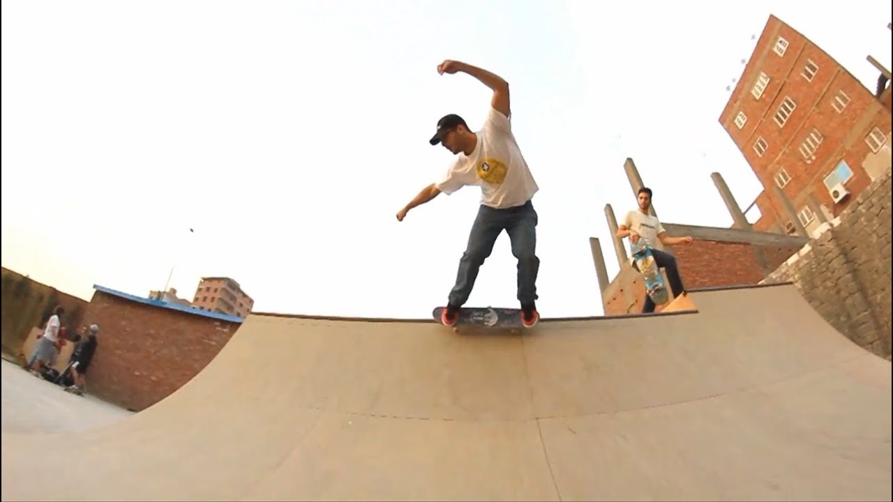 First mini-ramp in Cairo, Egypt