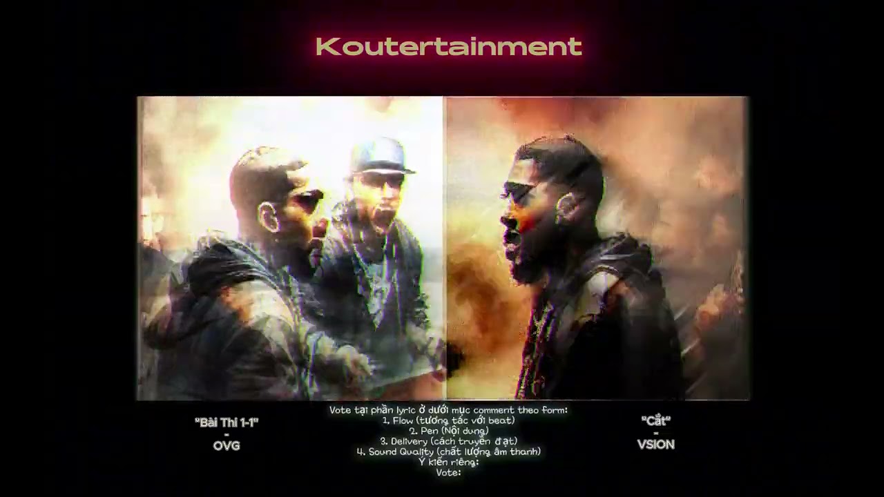 OVG (@stankout @LOUBOUTINMAKEAHIT  ) vs VSION (@stankout @LOUBOUTINMAKEAHIT )