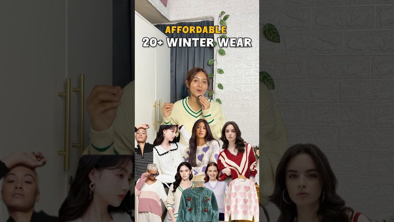 Affordable winter wear haul 😍