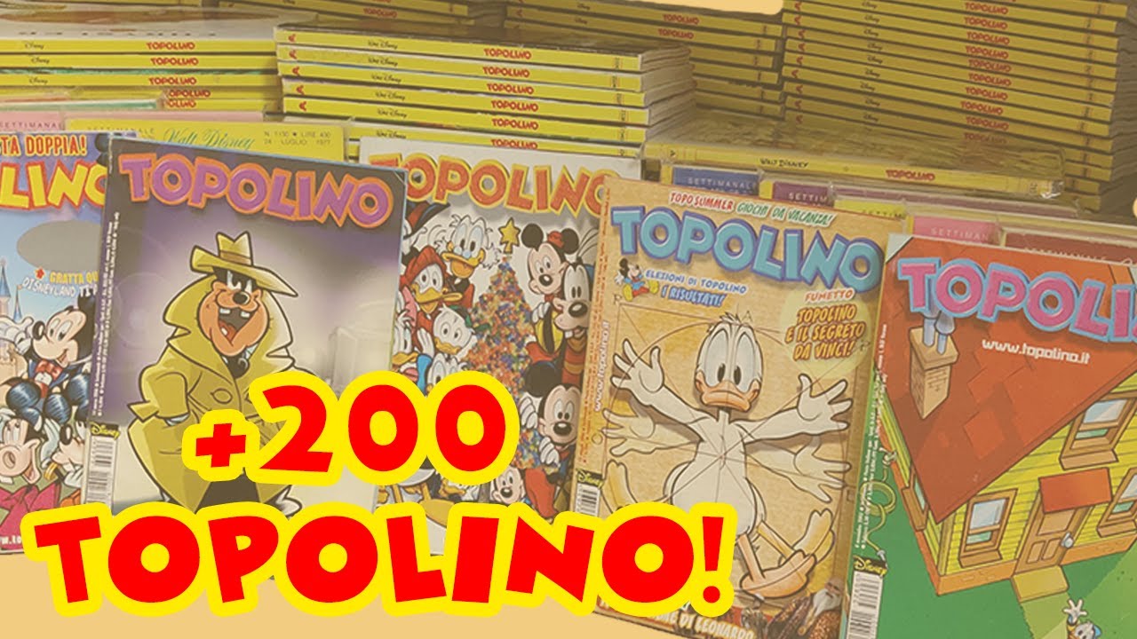 Acquisto di 220 Topolino! UNBOXING
