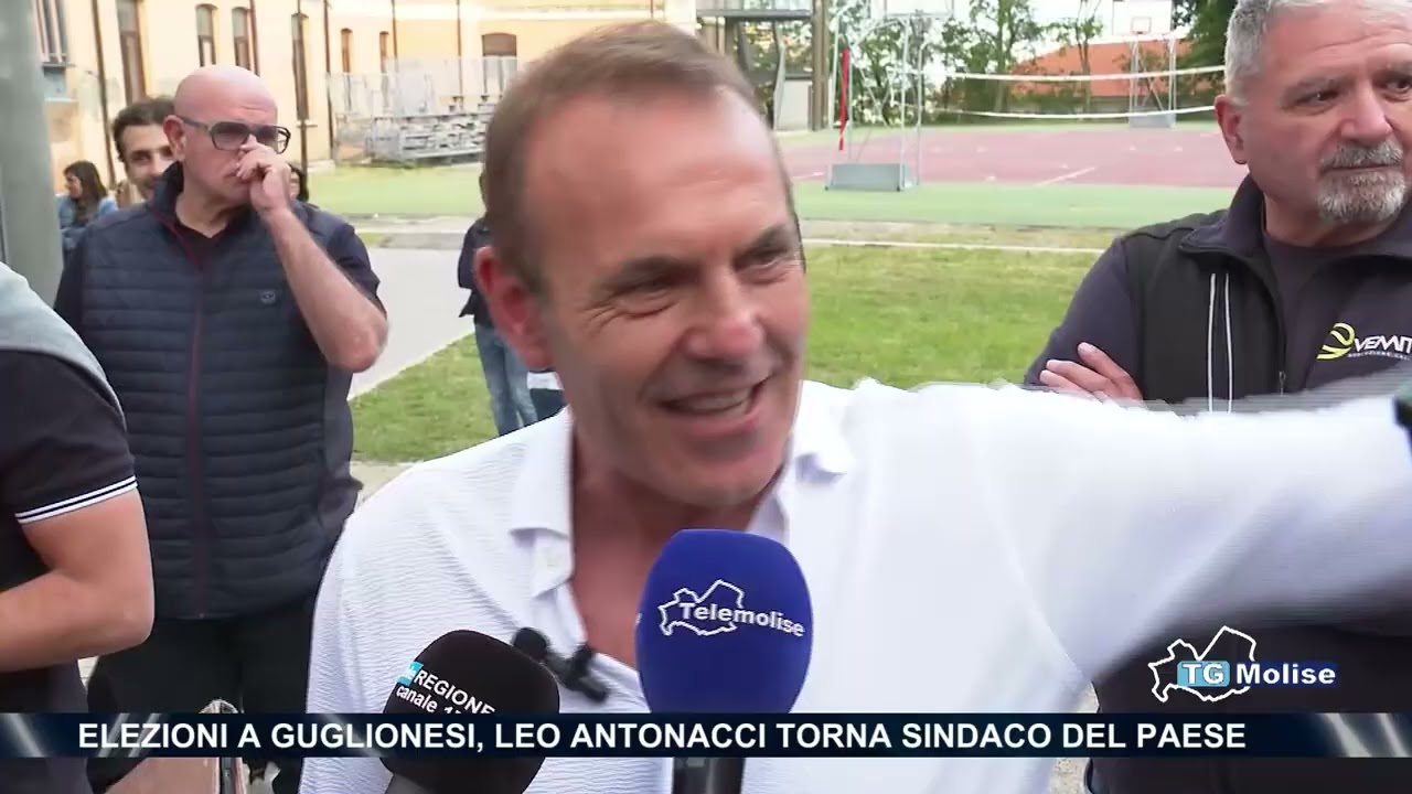 Elezioni a Guglionesi, Leo Antonacci torna sindaco del paese