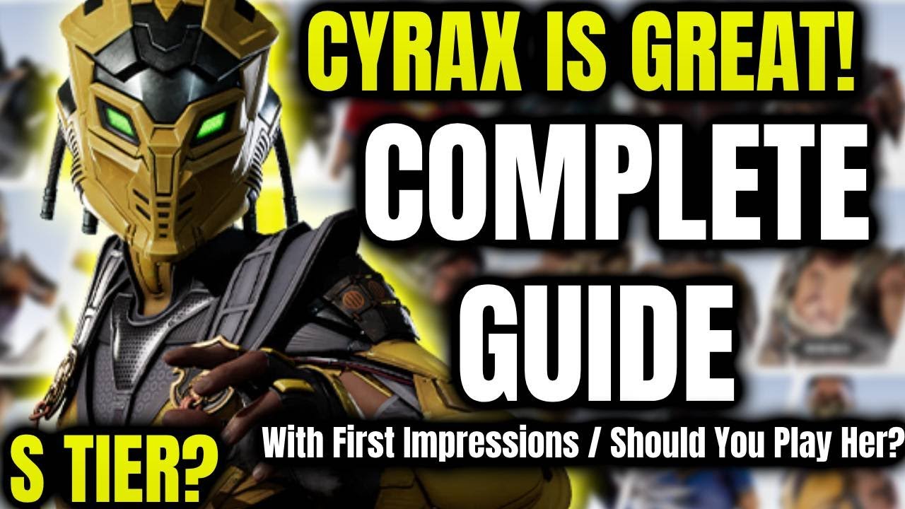 CRYAX GUIDE! This Character Is AMAZING! - Mortal Kombat 1