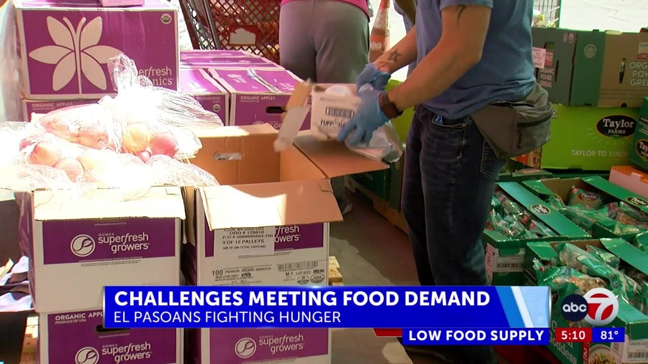El Pasoans Fighting Hunger Food Bank expecting increased demand in 2024