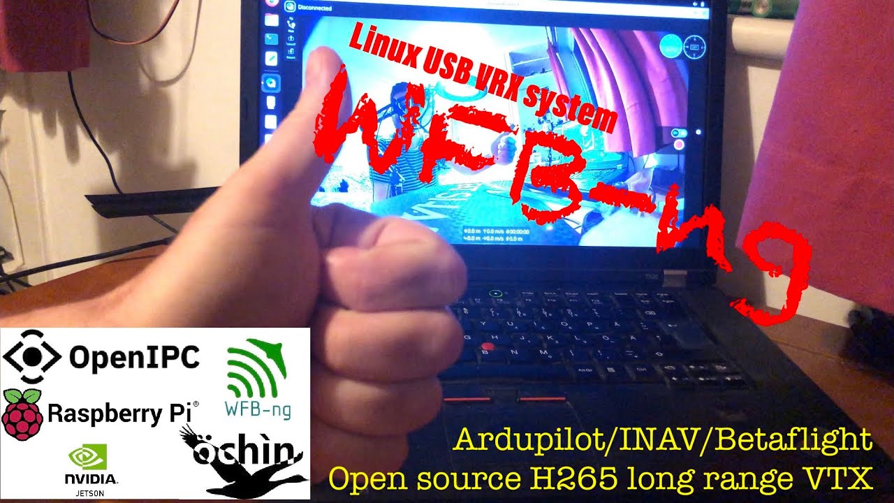 WFB-ng FPV system on a USB stick!