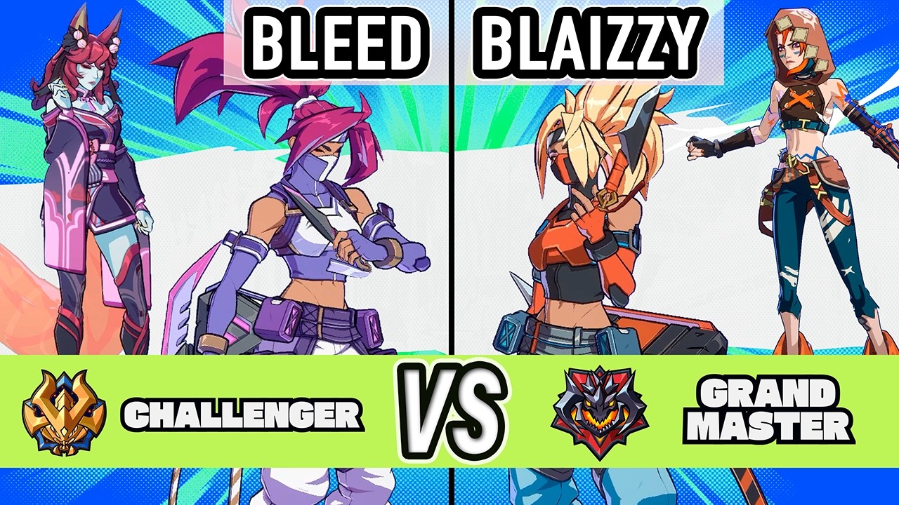 2XKO ▰ Bleed (Akali / Ahri) vs Blaizzy (Akali / Jinx) ▰ High Level Gameplay