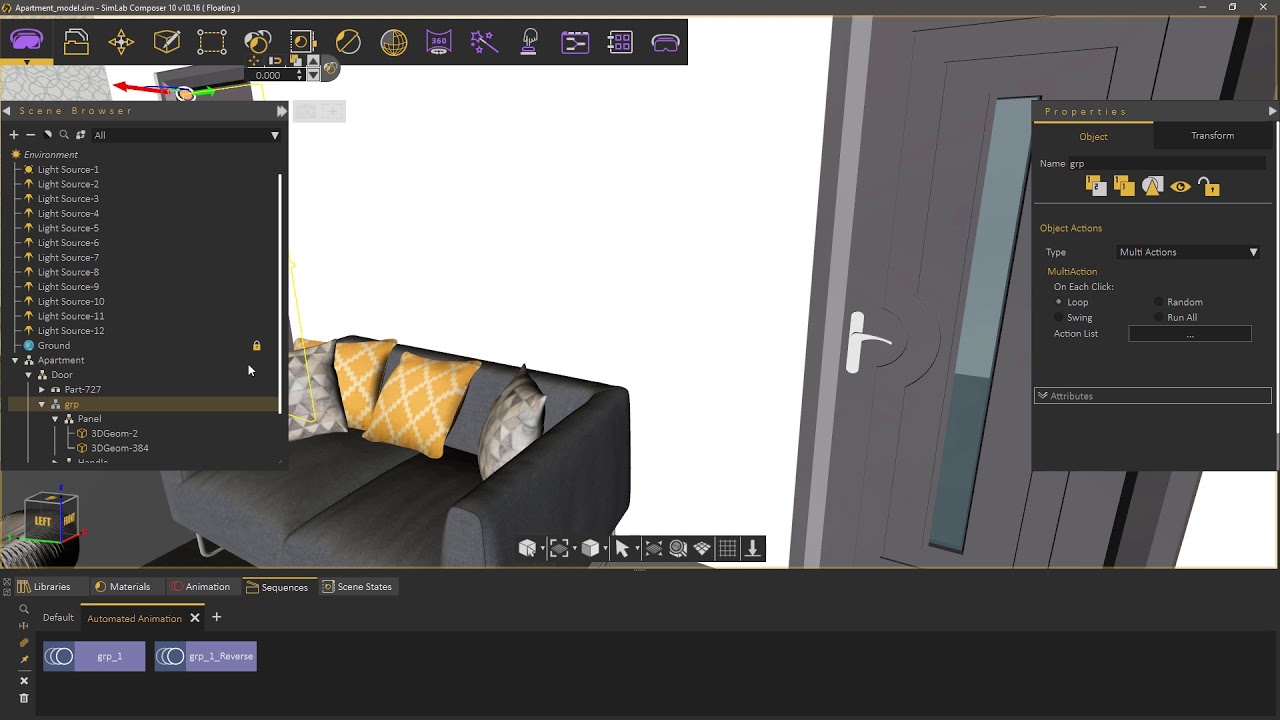 Cabinets and Doors in VR