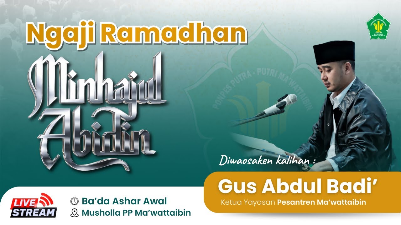 4 Ramadhan 1447 H Pengaosan Minhajul Abidin