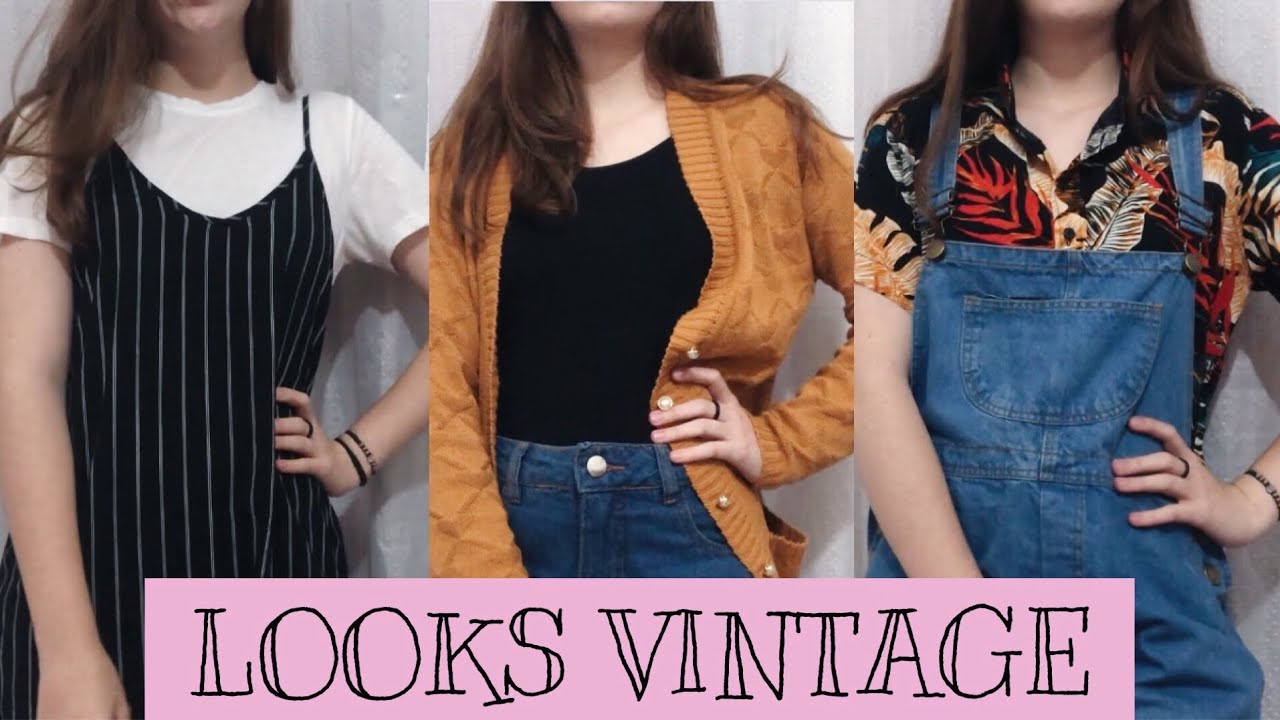 LOOKS BÁSICOS ESTILO VINTAGE