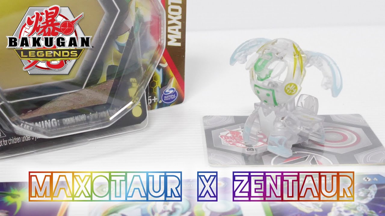 DIAMOND MAXOTAUR x ZENTAUR Single Pack | Bakugan Legends | BAKUGAN UNBOX