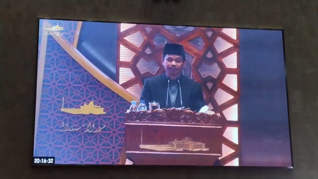 22.2.2026 Merawat Ukhuwah di tengah beregamanan oleh KH. Mas'ud Halimin, MA. di Mesjid Istiqlal 