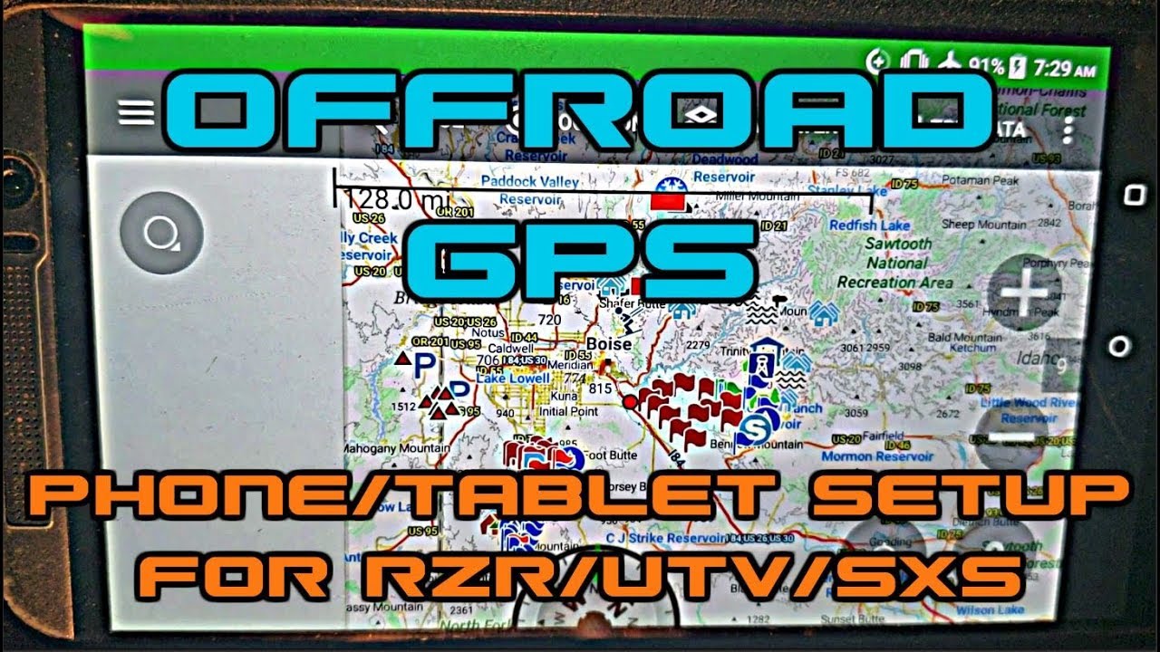 Easy Offroad GPS for RZR Side by Side UTV!