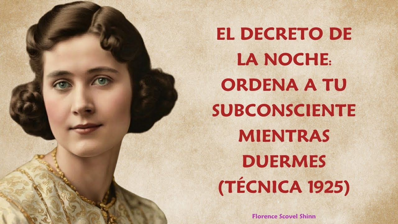 Haz Este Decreto por la Noche y Tu Subconsciente Obedecerá | Florence Scovel Shinn