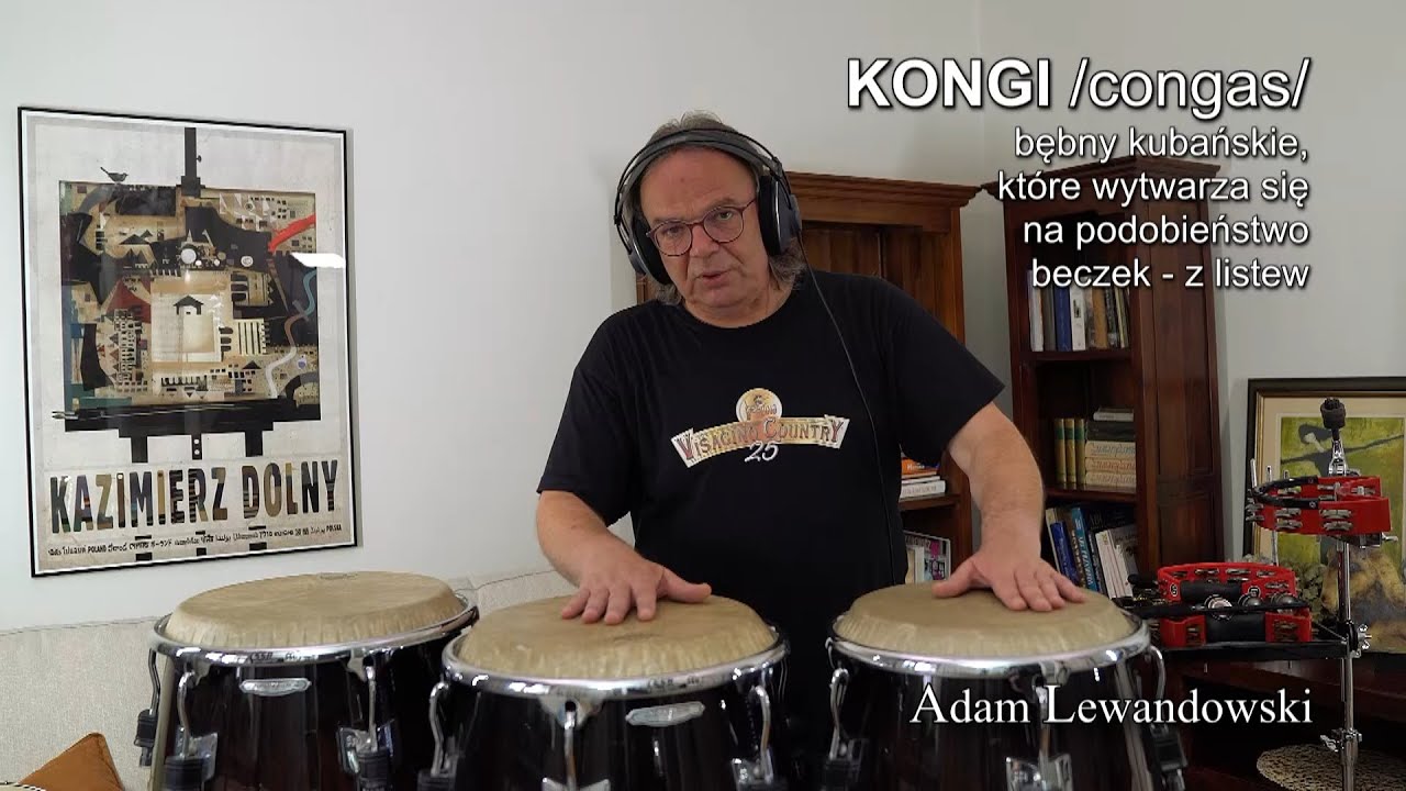 13. Kongi - Instrumenty perkusyjne z kolekcji Adama Lewandowskiego