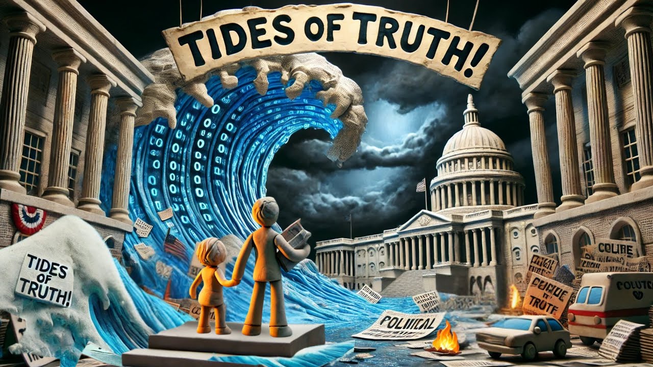 🌊 Tides of Truth! | Epic Rock Anthem Exposes Climate Lies & Political Cover-Ups 🌎🎭