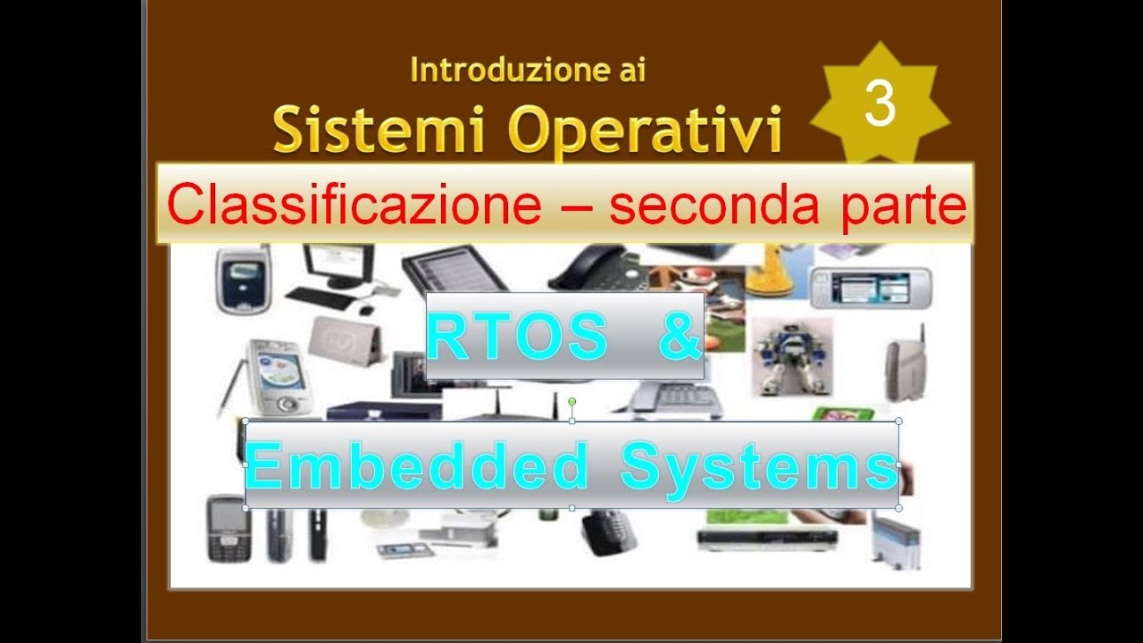 Sistemi Operativi ITA 03: classificazione - seconda parte