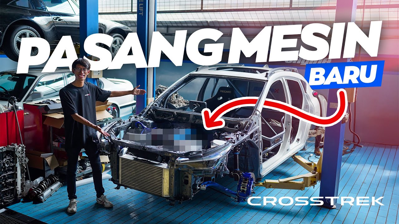 Crosstrek Drifting Hampir Selesai‼️| Hampir Bikin Garasi Kebakaran