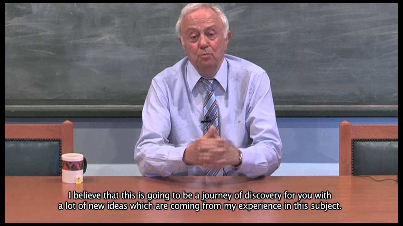 A message from Prof. George Vithoulkas for the E-Learning Program