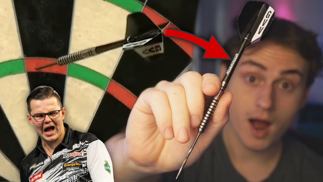 Mit diesen Darts hat Gian van Veen früher gespielt!🎯 50mm Spitzen!😱