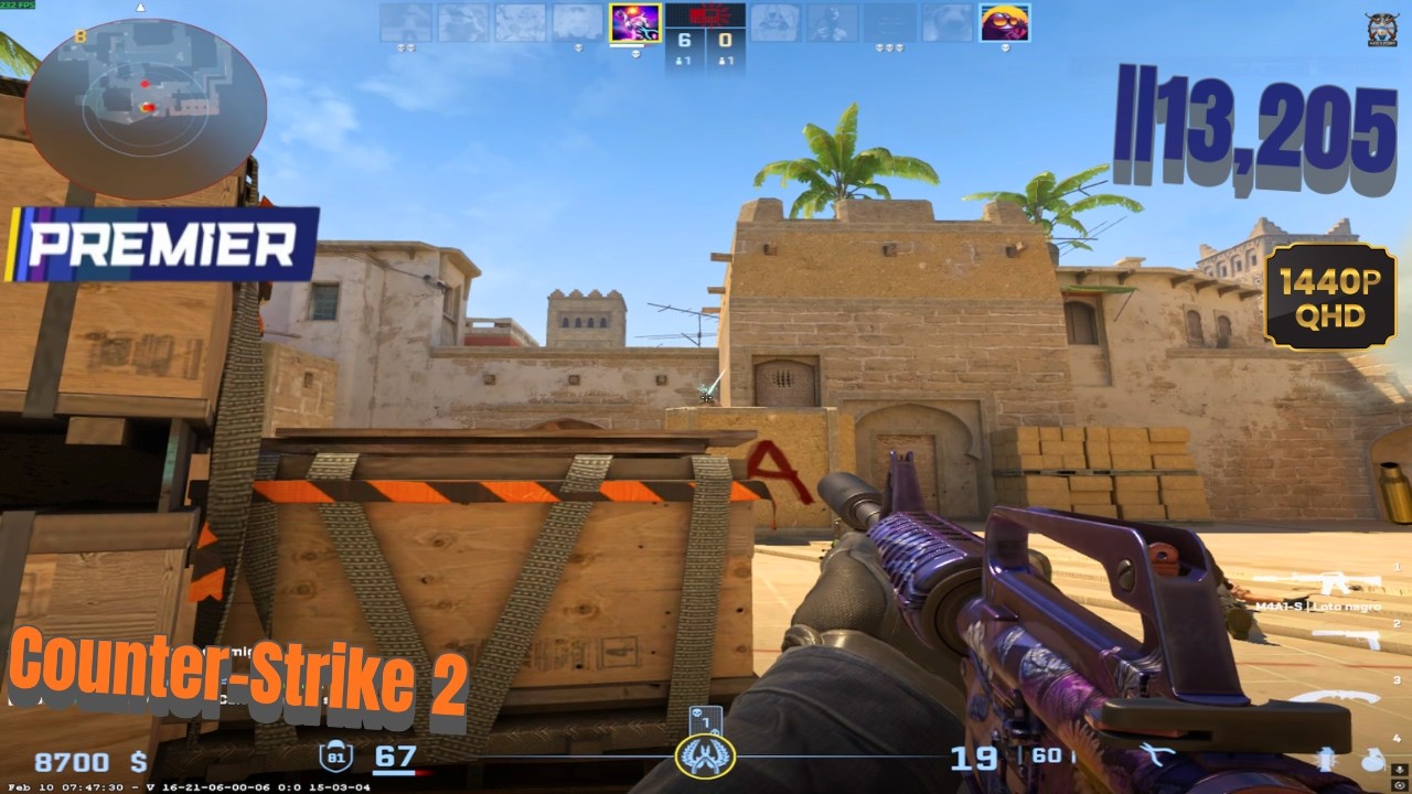 Así se sube a 13K de ELO: Ganando 13-0 🔥#cs2premier